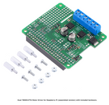 Pololu Dual TB9051FTG Motor drive for Raspberry Pi (Assembled)
