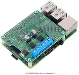 Pololu Dual TB9051FTG Motor drive for Raspberry Pi (Assembled)