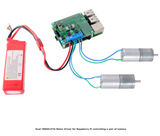 Pololu Dual TB9051FTG Motor drive for Raspberry Pi (Assembled)