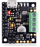 Pololu Jrk G2 21v3 USB Motor Controller with Feedback (Connectors Soldered)