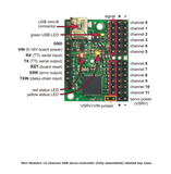 Pololu Mini Maestro 12-Channel USB Servo Controller (Assembled)