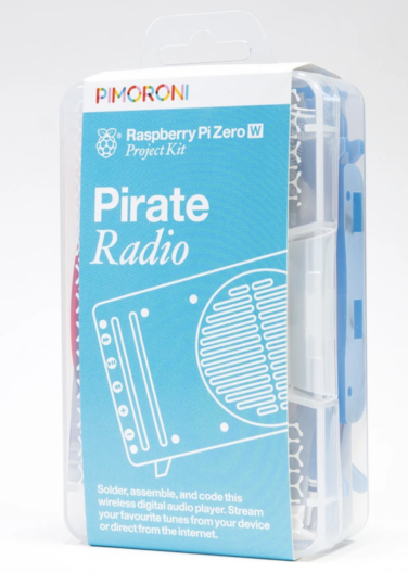 Pimoroni Pirate Radio - Pi Zero W Project Kit