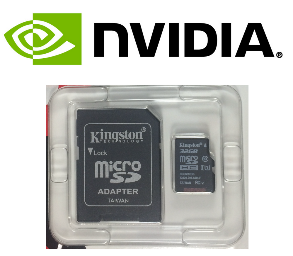 32GB Micro SD card for the Nvidia Jetson Nano