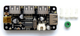 ZERO4U: 4-PORT USB HUB FOR RASPBERRY PI ZERO (V1.3 AND W)